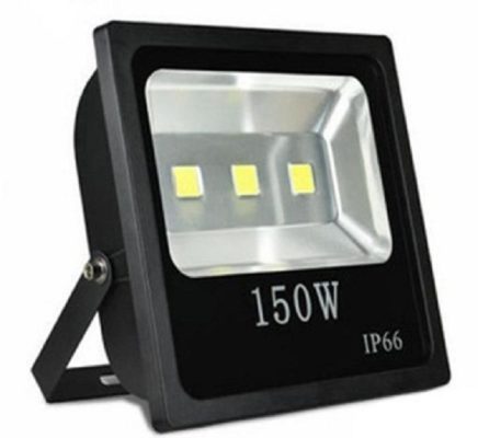 Đèn pha led 150w Ip66 vỏ đen giá rẻ hồ chí minh